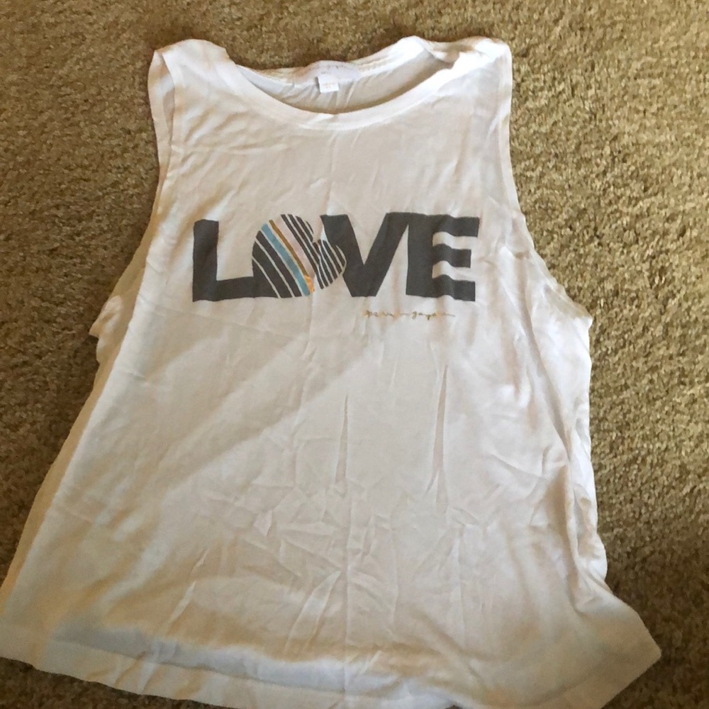 Spiritual Gangster LOVE ❤️ tank, size small
